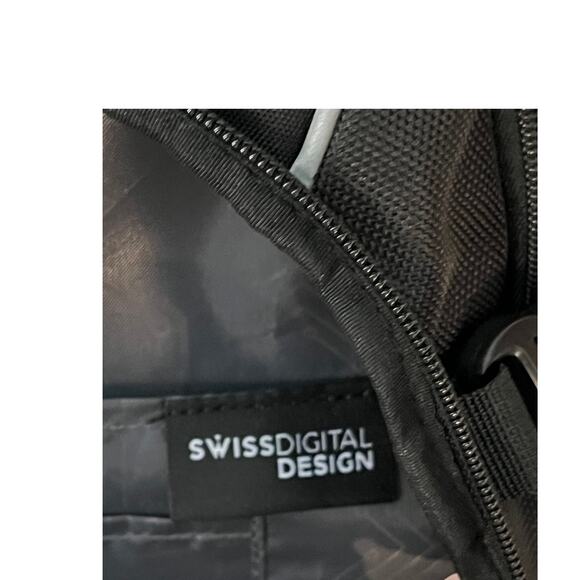 Swiss Digital Padded Laptop Backpack - Picture 4 of 6